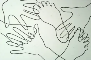 Foot and hand color wheel lesson