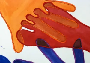 Foot and hand color wheel lesson