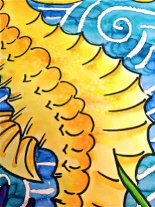 Sea Horse Texture
