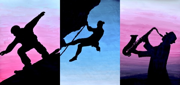 3 silhouette