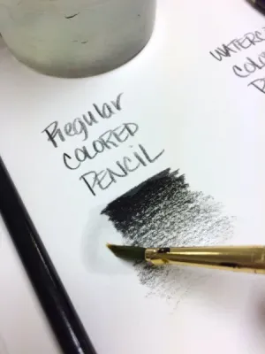 Watercolor Pencil VS Colored Pencil