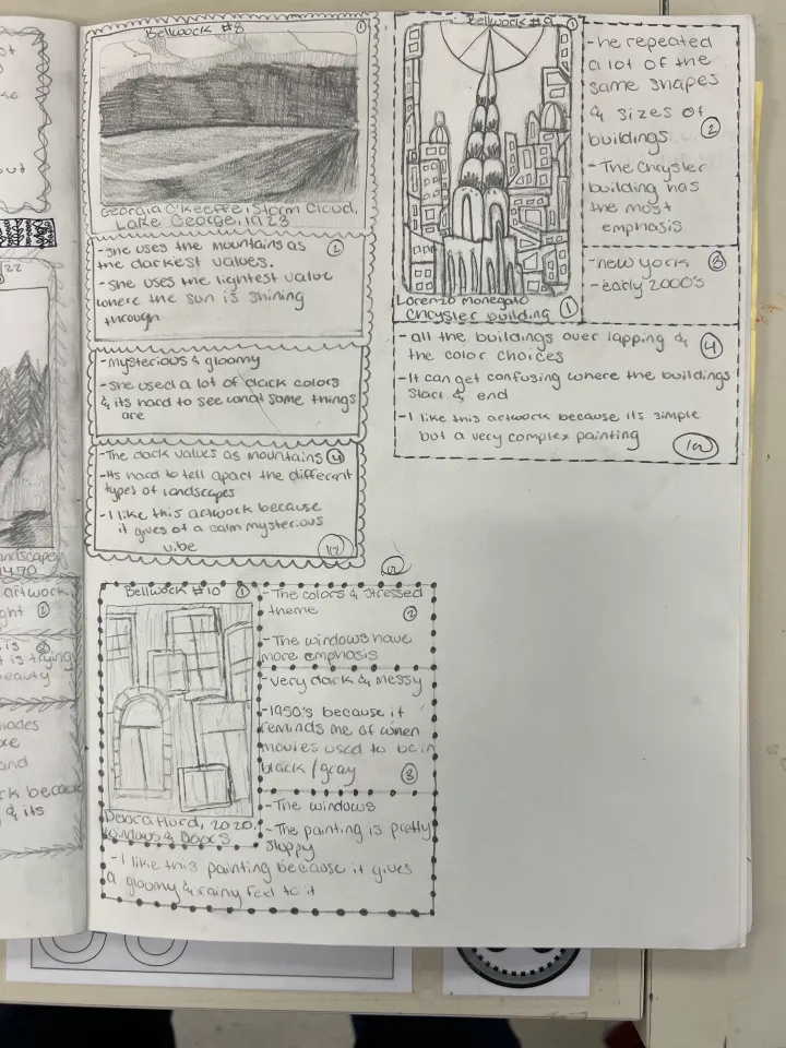 art history warm-ups