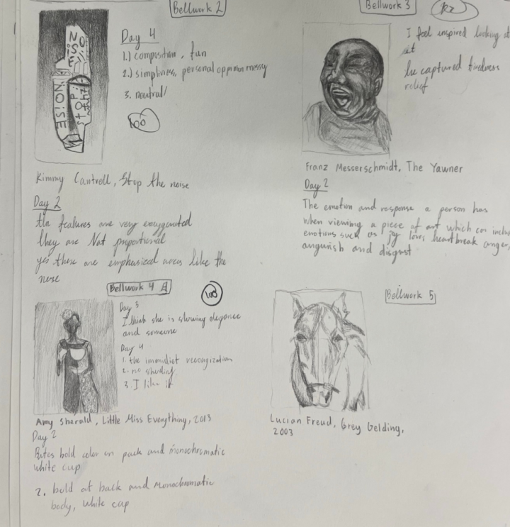 art history warm-ups