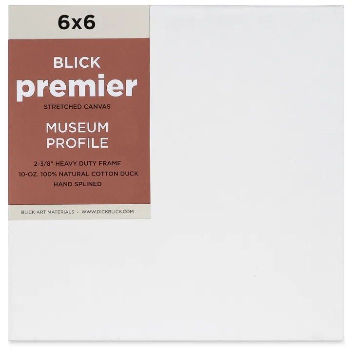 Blick Premier Stretched Cotton Canvas - Museum Profile, Splined, 6