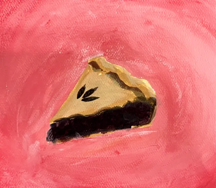 acrylic pie painting tutorial