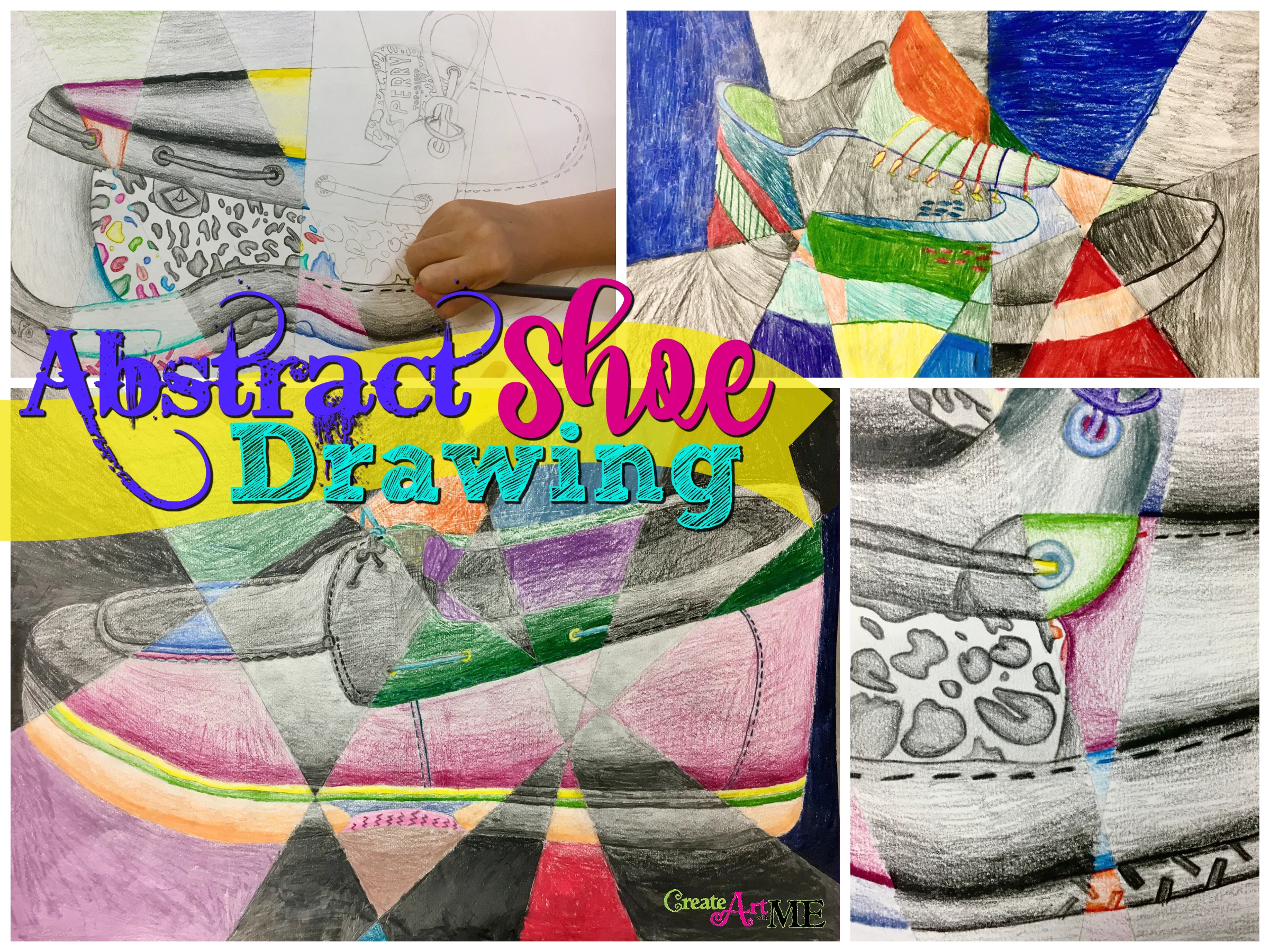 Featured: Abstract Shoe Value Drawing