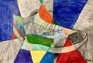 Abstract Shoe Drawing
