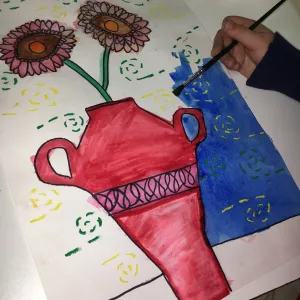 Van Gogh Sunflower Marker Bleeding