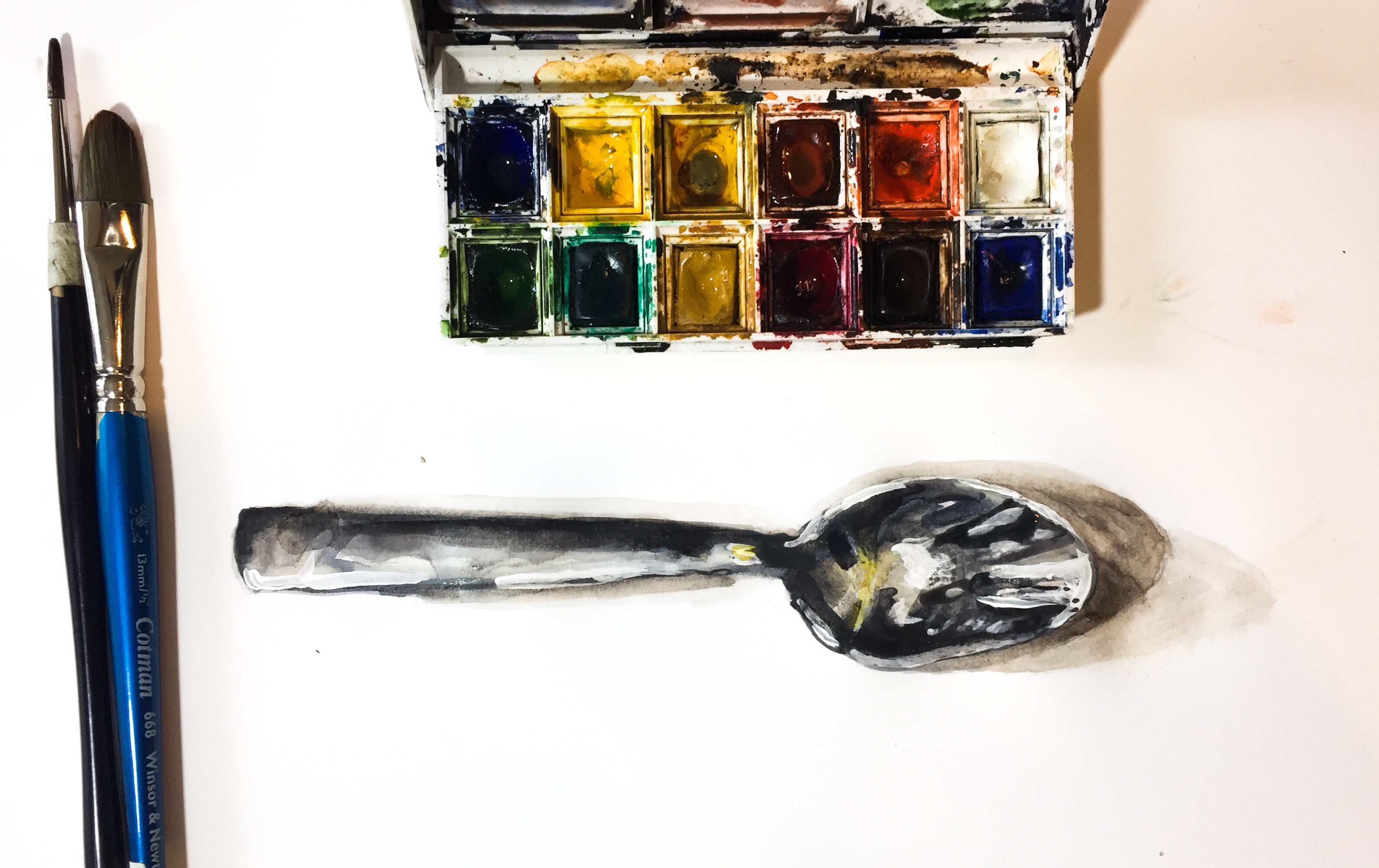 Featured: Daily Doodle: Spoon Painting