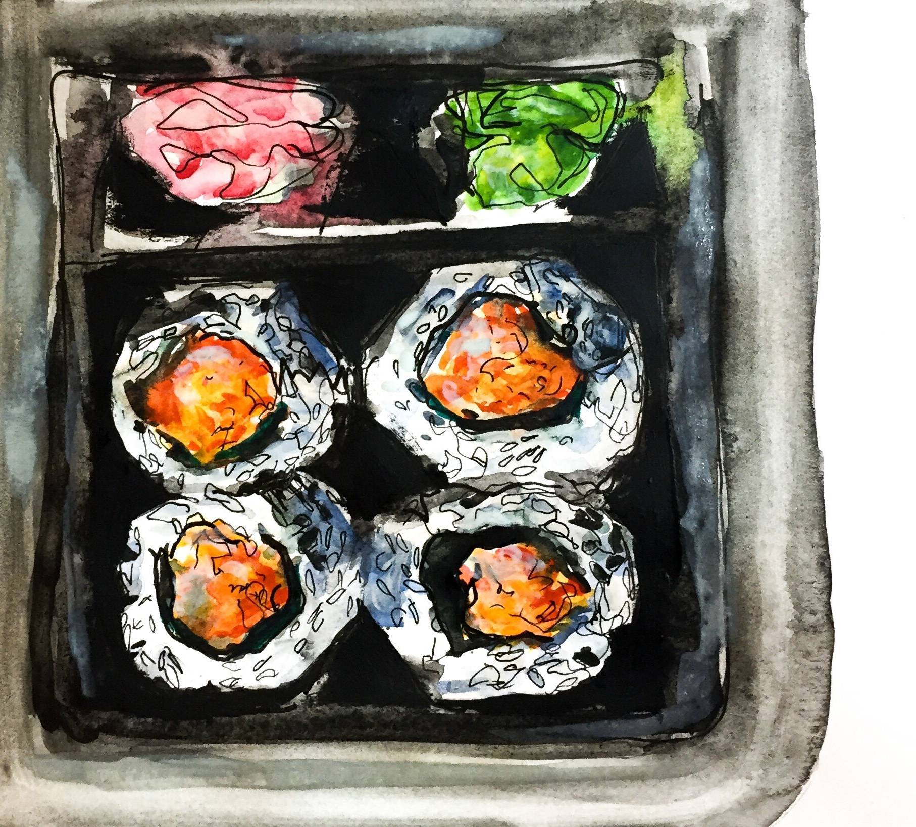 Featured: Daily Doodle: Sushi!