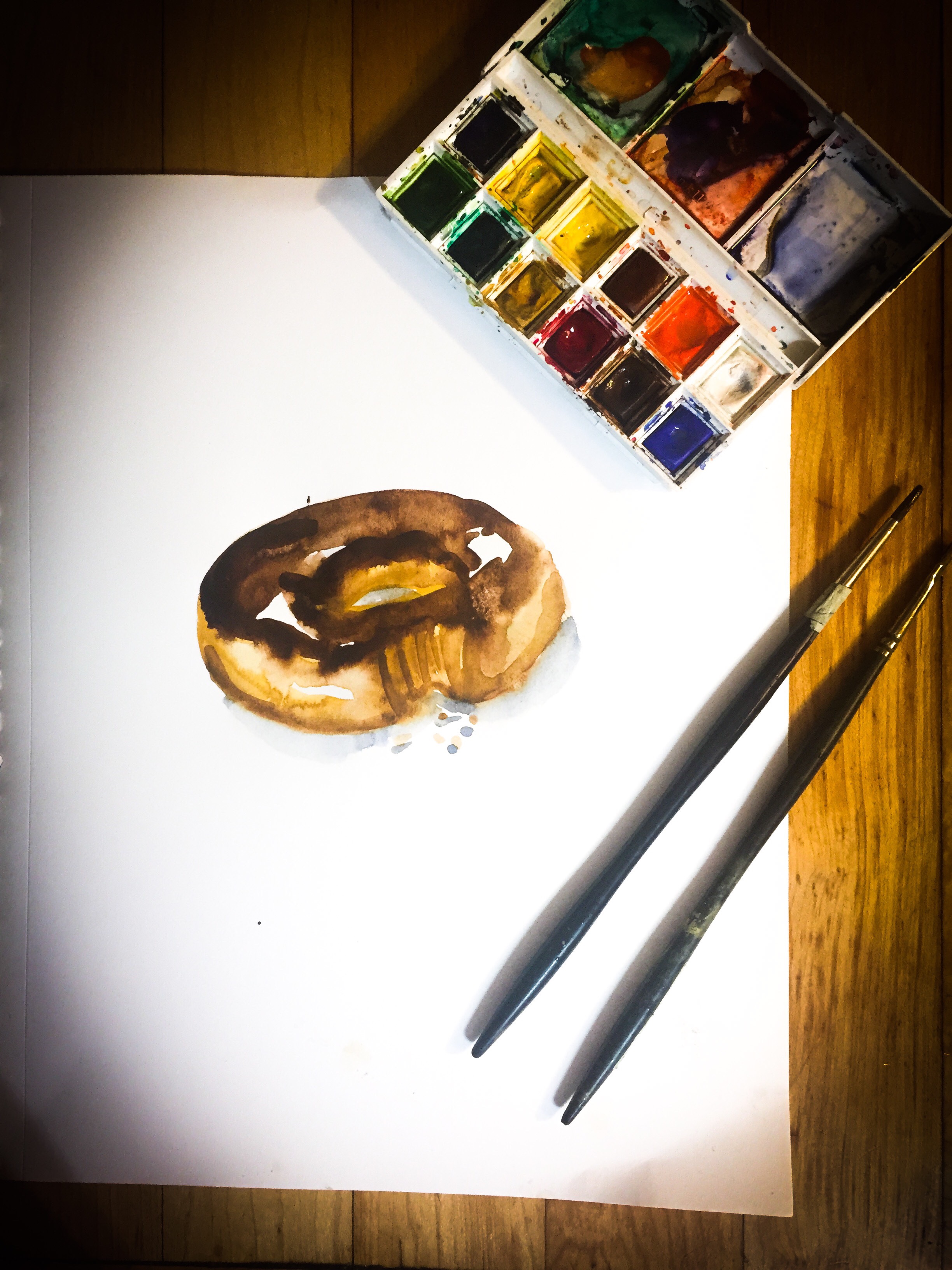 Featured: Daily Doodle: Chocolate Donut