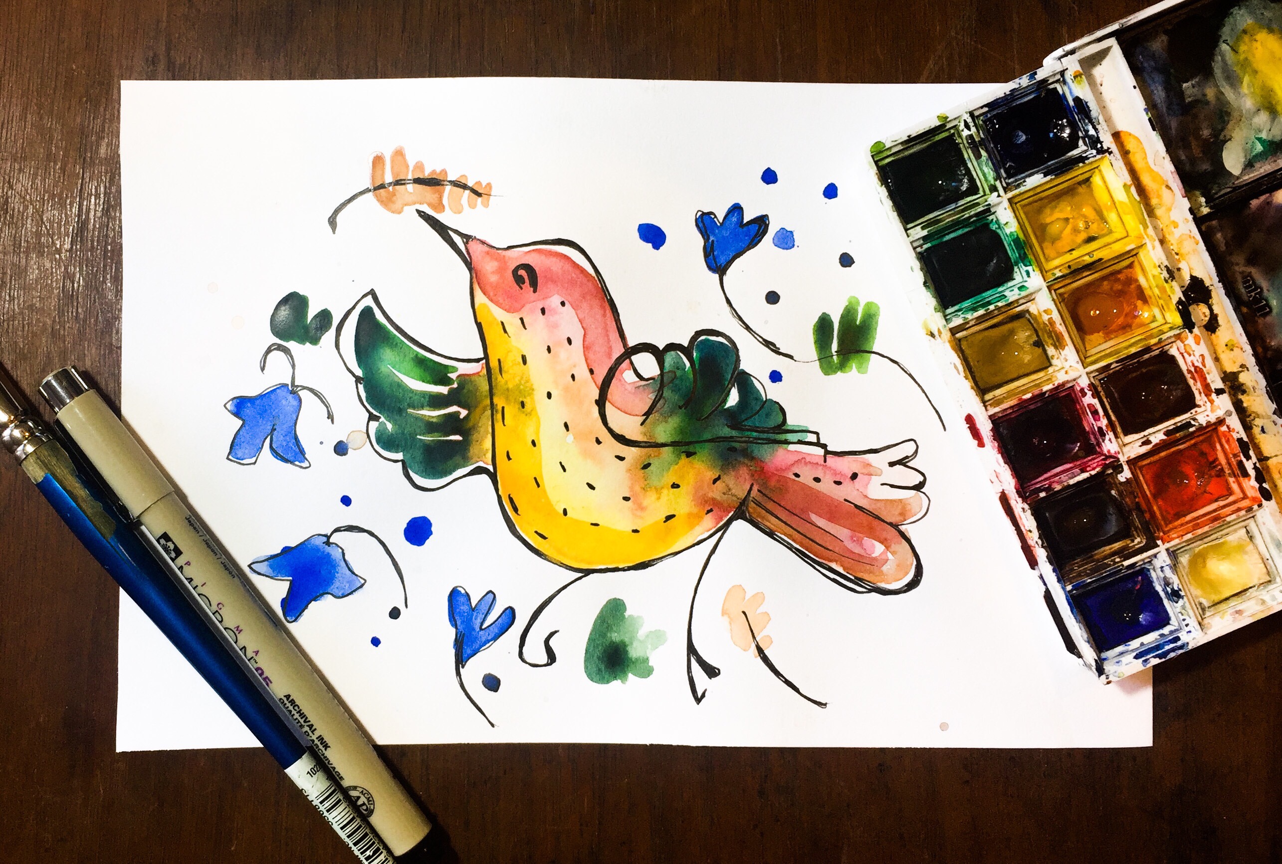 Featured: Daily Doodle: Italian Bird