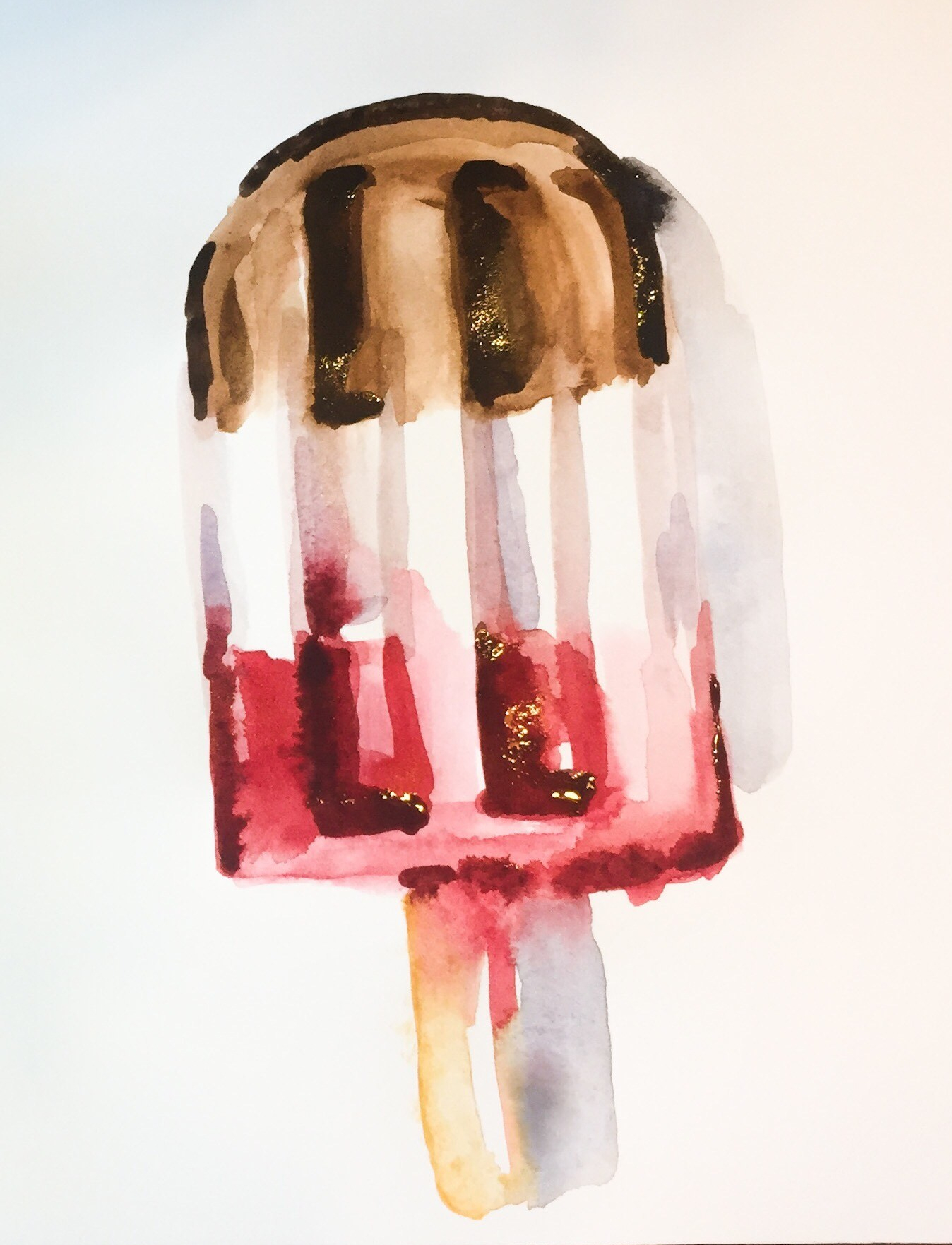 Featured: Daily Doodle | Neapolitan Popsicle