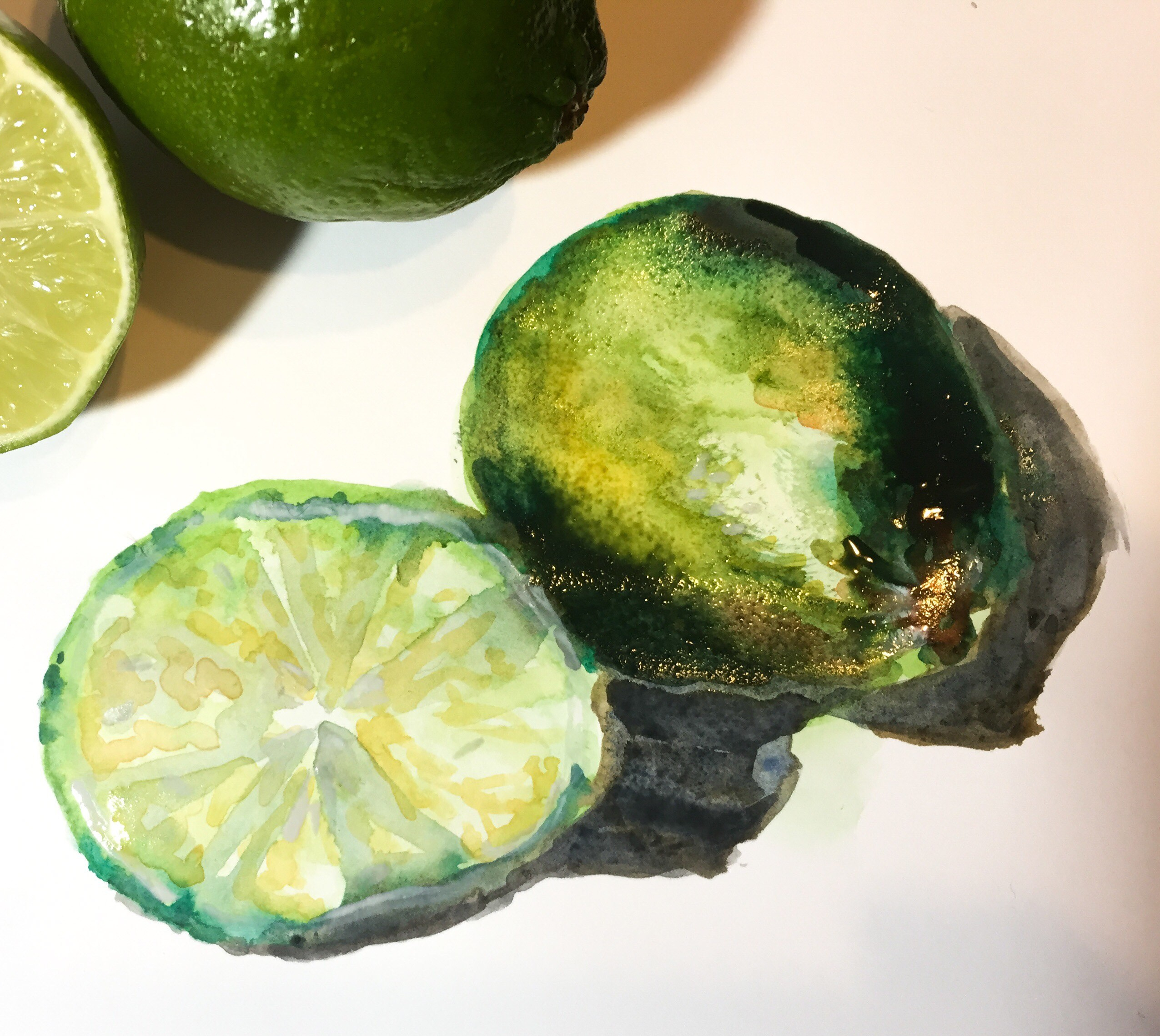 Featured: Daily Doodle: Lime Time Lapse Painting