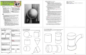 charcoal-drawing-techniques-lesson-plan-worksheet-
