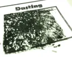Charcoal Dusting