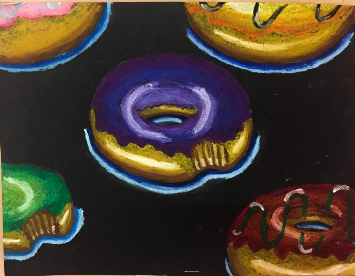 Donut Artwork: Student Work