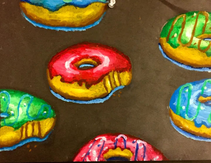 Donut Artwork: Student Work