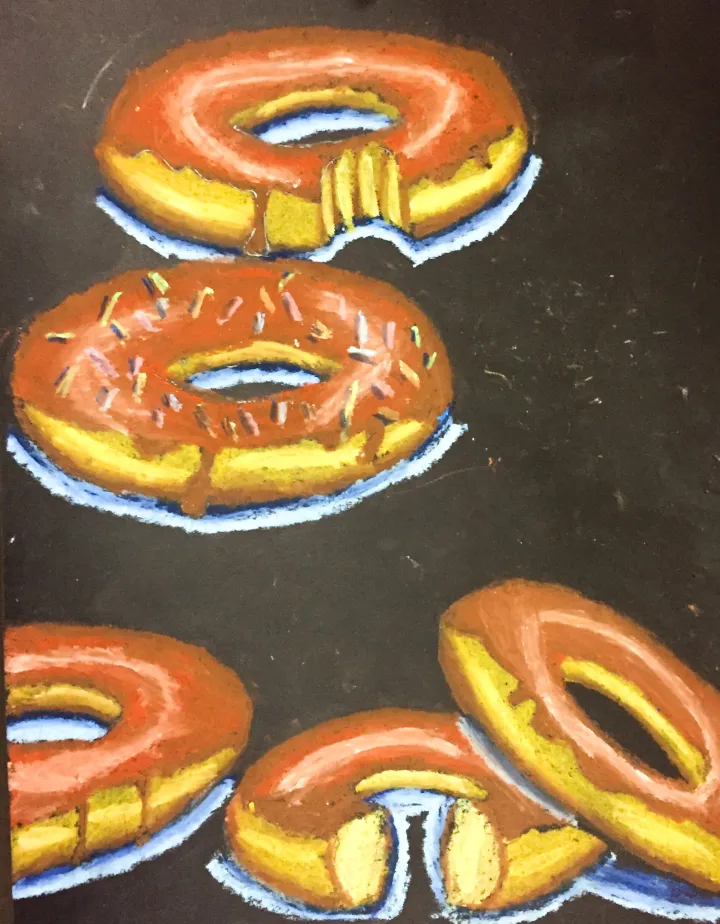 Donut Artwork: Student Work