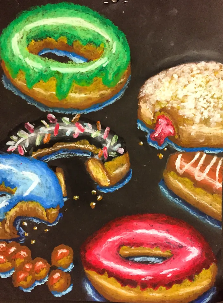 Donut Artwork: Student Work