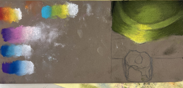 chalk pastel art lesson