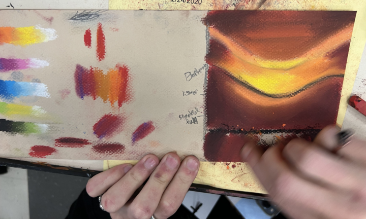 chalk pastel art lesson