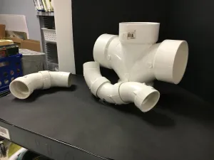 pvc pipe charcoal drawing